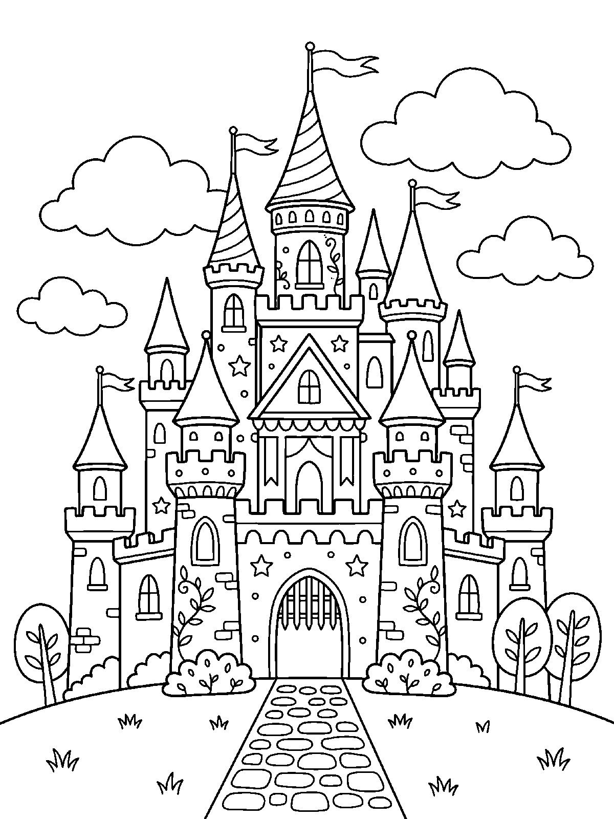 Le chateau endormi