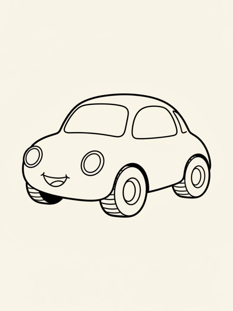 coloriage voiture
