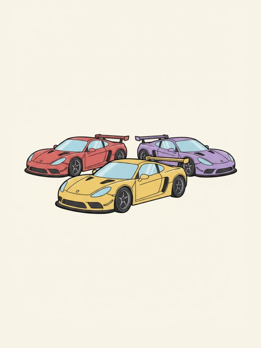 Coloriage voiture de course